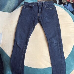 Dark Blue Denim Jeans